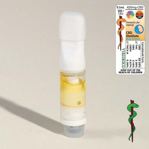 Viridesco – CBD Vape Cart – Blue Dream 0.5ml | Canada Wide Weed Shop