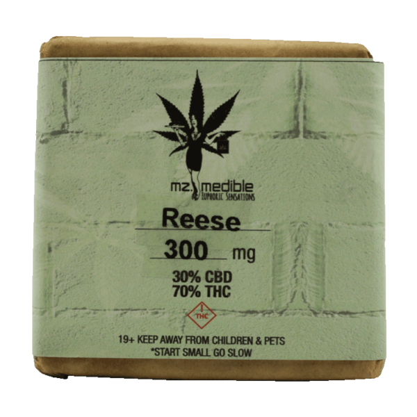 Mz Medibles – Reese Bar – 300mg | Canada Wide Weed Shop