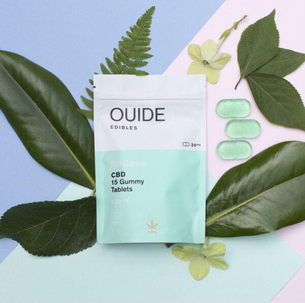 Ouide Edibles – Relieve – CBD gummies 300mg | Canada Wide Weed Shop