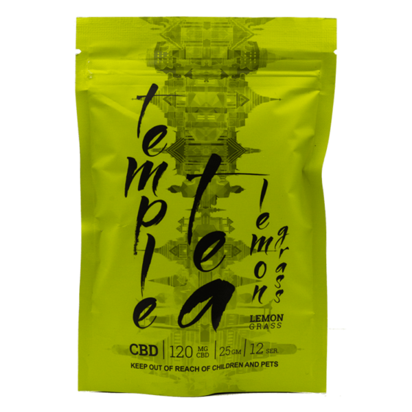 Temple Tea – Lemongrass CBD Tea – 120mg | Canada Wide Weed Shop