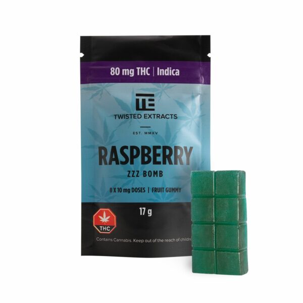 Twisted Extracts – Blue Raspberry – Zzz Bombs | Canada Wide Weed Shop