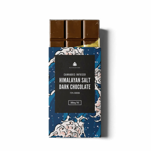 Buudabomb – Himalayan Salt Dark Chocolate – 300mg THC | Canada Wide Weed Shop