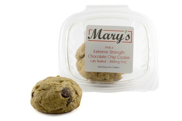 Mary’s Medibles – Extreme Strength Chocolate Chip Cookie – 300mg THC (Indica) | Canada Wide Weed Shop