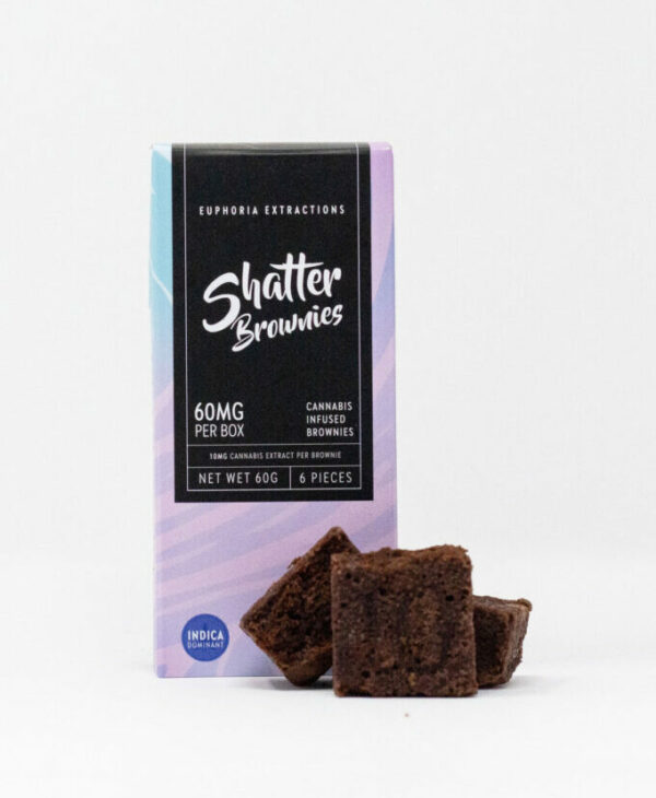 Euphoria Extractions – Shatter Brownies (Indica) | Canada Wide Weed Shop