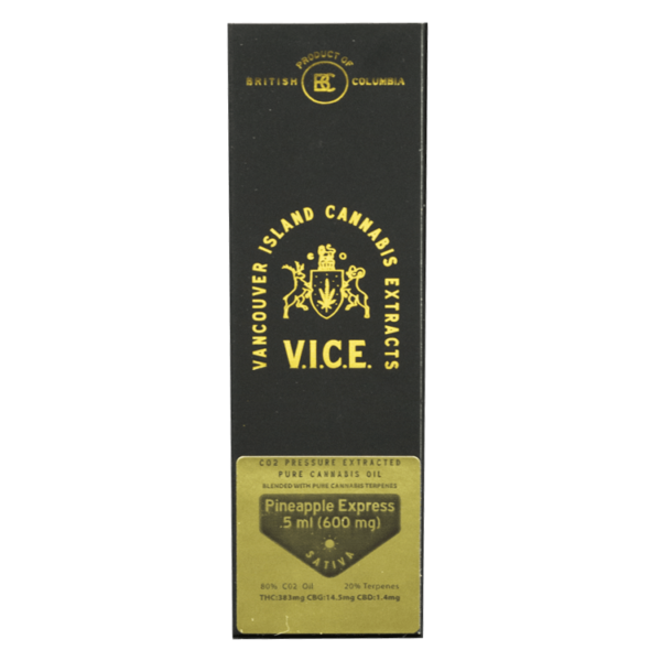 Vice – CO2 Oil Refill Cartridges – Pineapple Express 0.5ml | Canada Wide Weed Shop