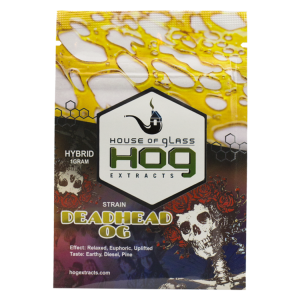 House Of Glass – Shatter – Deadhead OG 1g | Canada Wide Weed Shop