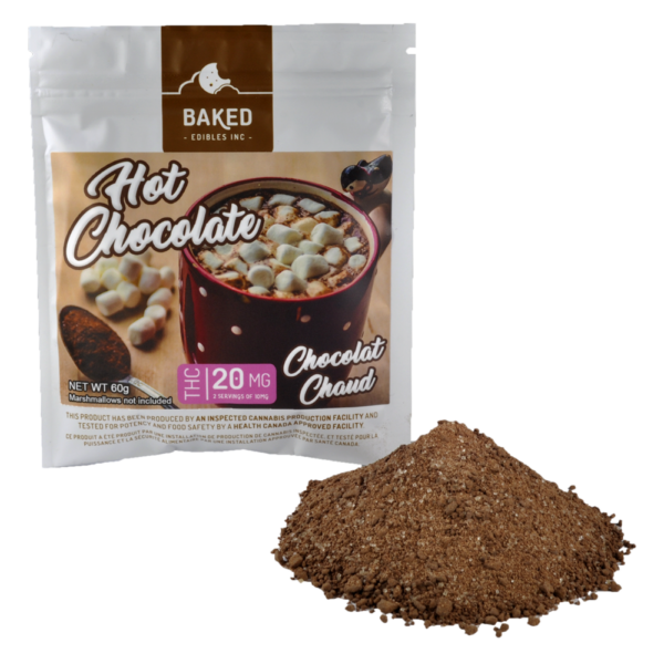 Baked Edibles – Hot Chocolate 20mg THC | Canada Wide Weed Shop