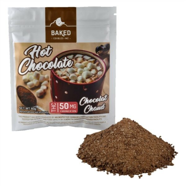 Baked Edibles – Hot Chocolate 50mg THC | Canada Wide Weed Shop