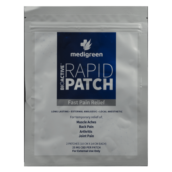 Medigreen Rapid CBD Patch – Fast Pain Relief | Canada Wide Weed Shop