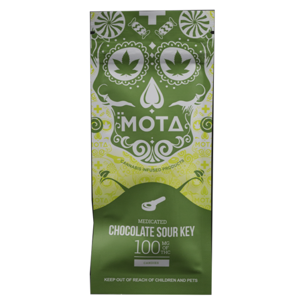 MOTA Edibles – Chocolate Sour Key – 100mg THC | Canada Wide Weed Shop