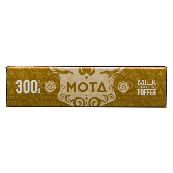 MOTA Edibles – Milk Chocolate Toffee Bar – 300mg THC | Canada Wide Weed Shop