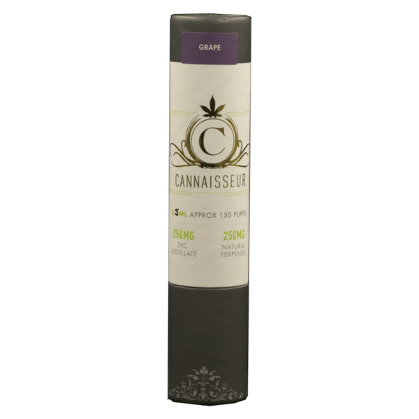 Cannaisseur – Disposable THC Distillate Pen – Grape 0.3ml | Canada Wide Weed Shop