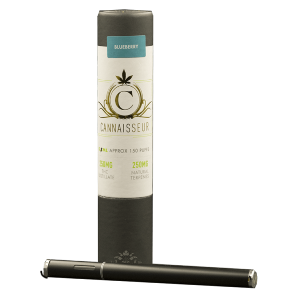 Cannaisseur – Disposable THC Distillate Pen – Blueberry 0.5ml | Canada Wide Weed Shop
