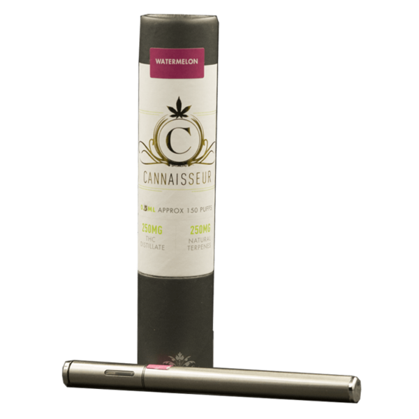 Cannaisseur – Disposable THC Distillate Pen – Watermelon 0.3ml | Canada Wide Weed Shop