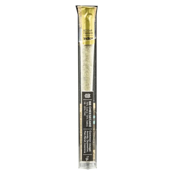 Flowerpwr – Pre-Roll – BB Cheesecake – 1g | Canada Wide Weed Shop