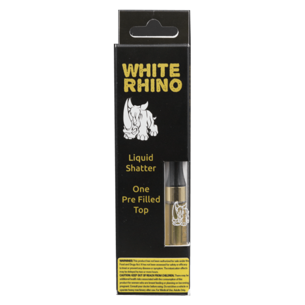 White Rhino – Liquid Shatter Refill Cartridge – Girl Scout Cookies 1g | Canada Wide Weed Shop