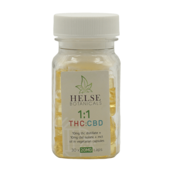 Helse Botanicals – 1:1 THC/CBD Capsules | Canada Wide Weed Shop
