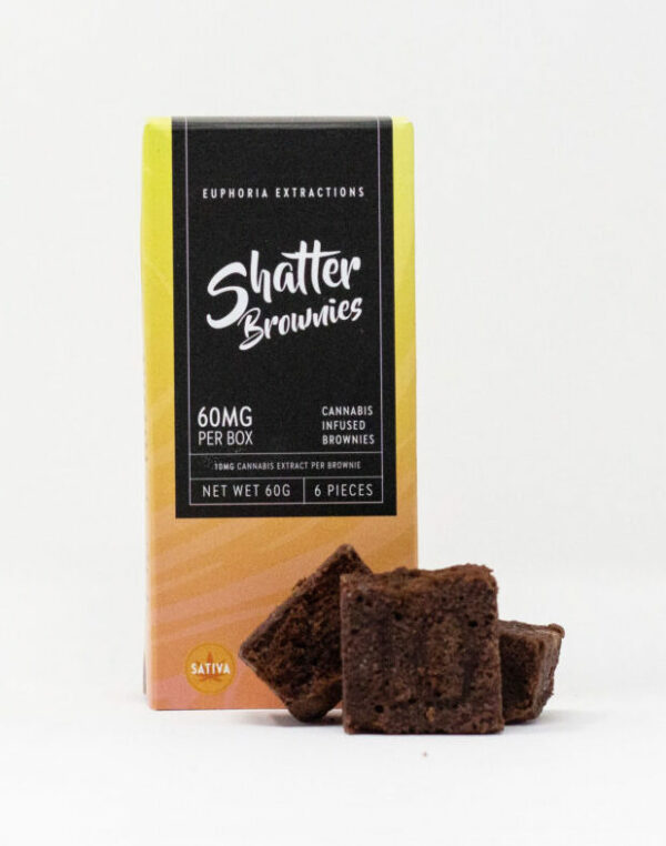 Euphoria Extractions – Shatter Brownies (Sativa) | Canada Wide Weed Shop