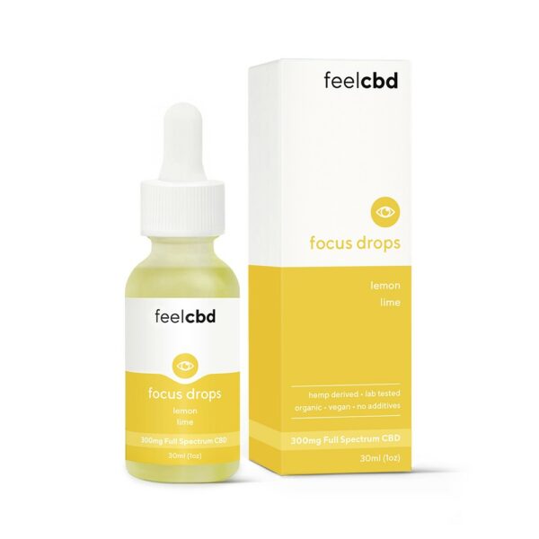 FeelCBD – Focus Drops – CBD Tincture 300mg | Canada Wide Weed Shop