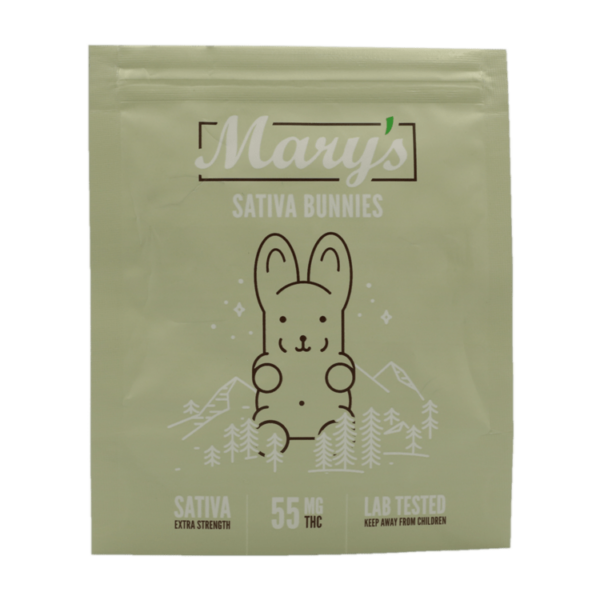 Mary’s Medibles – Sativa Bunnies – Extra Strength – 55mg | Canada Wide Weed Shop