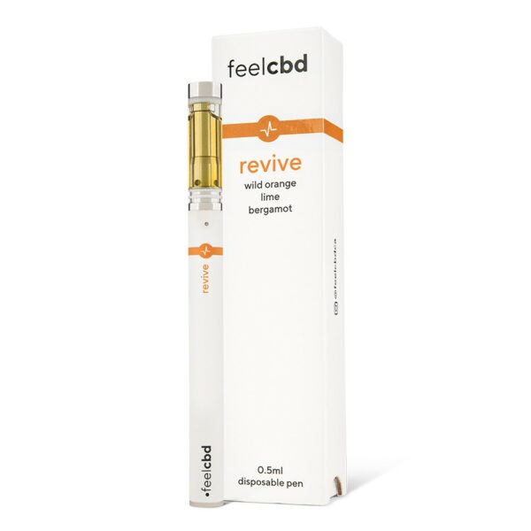FeelCBD – Revive – Dispsable CBD Vape Pen 0.5ml | Canada Wide Weed Shop