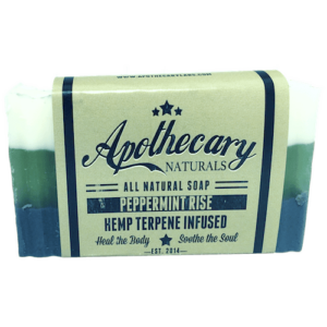 Apothecary Naturals – Body Soap – Peppermint Rise 100g | Canada Wide Weed Shop