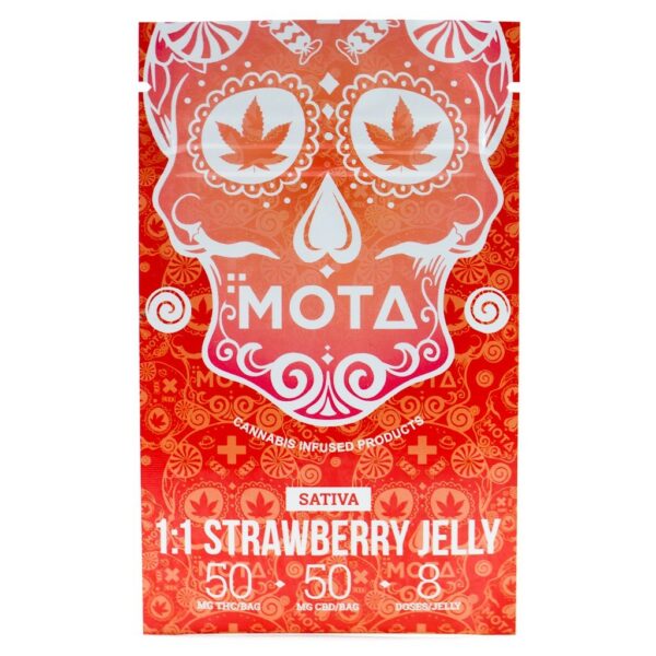 Mota – White Cube CBD – Strawberries & Cream – 180mg CBD | Canada Wide Weed Shop
