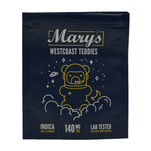 Mary’s Medibles – Westcoast Teddies – Triple Strength – 140mg | Canada Wide Weed Shop