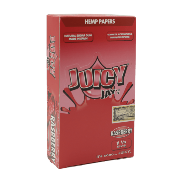 Juicy Jay’s – Hemp Papers (1.25 inch) – Raspberry | Canada Wide Weed Shop