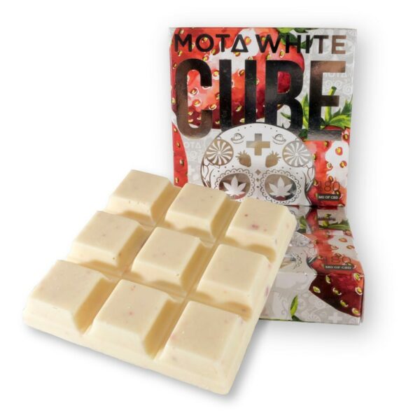 Mota – White Cube CBD – Strawberries & Cream – 180mg CBD | Canada Wide Weed Shop