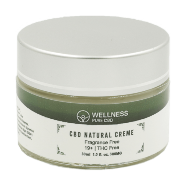 Wellness Pure CBD – Natural Creme – 500mg | Canada Wide Weed Shop