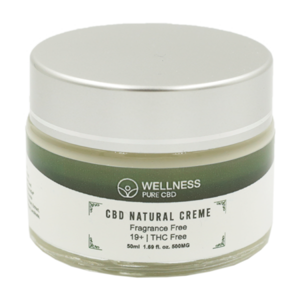 Wellness Pure CBD – Natural Creme – 500mg | Canada Wide Weed Shop