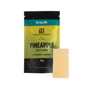 Twisted Extracts – Pineapple Jelly Bombs – CBD | Canada Wide Weed Shop