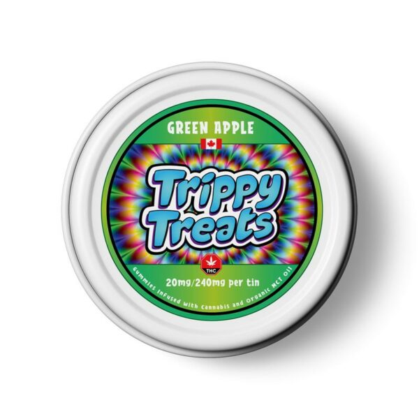 Trippy Treats – Hawaiian Fruit Punch Gummies – 400mg THC | Canada Wide Weed Shop