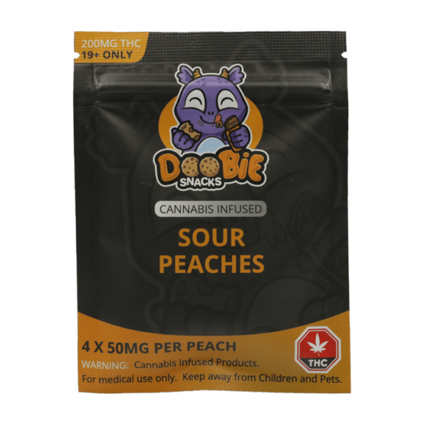 Doobie Snacks – CBD Sour Gummy Bears – 150mg CBD | Canada Wide Weed Shop