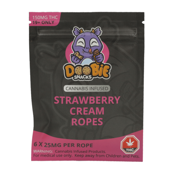 Doobie Snacks – Blue Raspberry – 200mg THC | Canada Wide Weed Shop