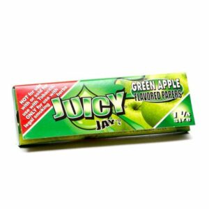 Juicy Jay’s – Hemp Papers (1.25 inch) – Green Apple | Canada Wide Weed Shop