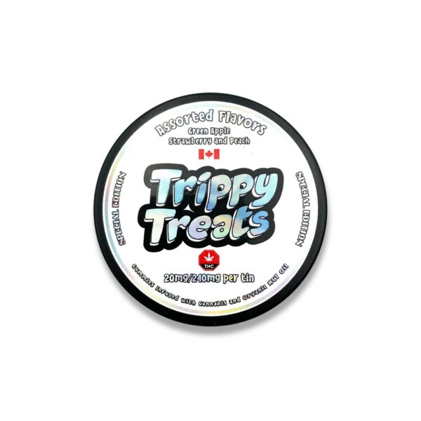 Trippy Treats – Assorted Flavour Gummies – 400mg THC | Canada Wide Weed Shop