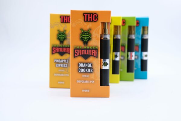 Green Samurai – Disposable Vapes – Sativa – 1ml | Canada Wide Weed Shop