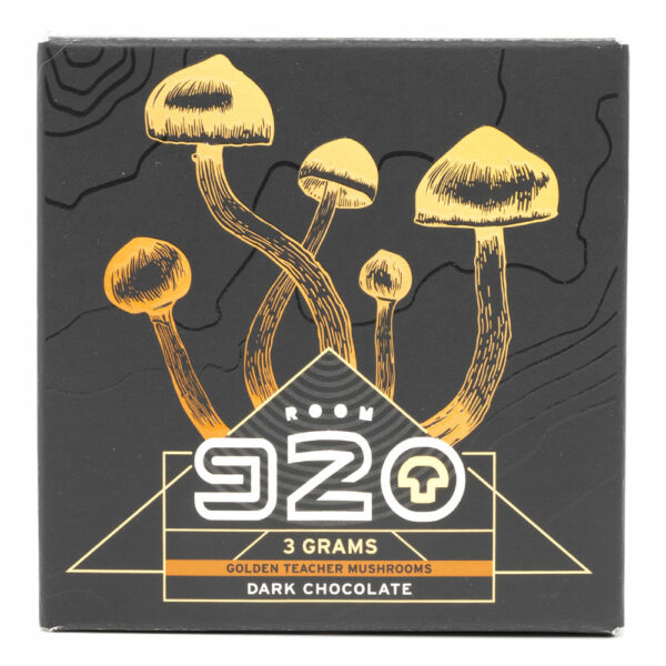 Room 920 – Mushroom Chocolate Bar – Dark Chocolate – 3 Grams | Canada Wide Weed Shop