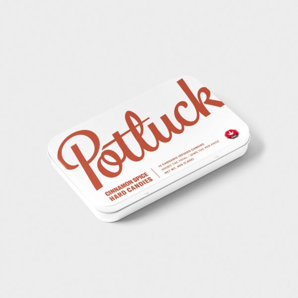 Potluck – Hard Candy – Cinnamon Spice – 300mg THC | Canada Wide Weed Shop