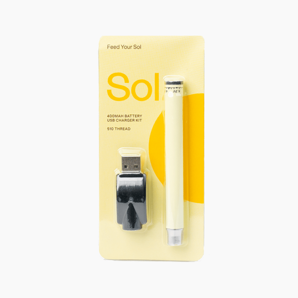 Sol – 400 mAh Vape Battery (510 thread) | Canada Wide Weed Shop