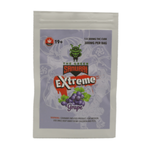 Green Samurai Extreme – Grape Gummy – 300mg THC | Canada Wide Weed Shop