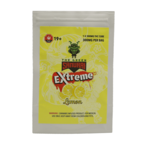 Green Samurai Extreme – Lemon Gummy – 300mg THC | Canada Wide Weed Shop