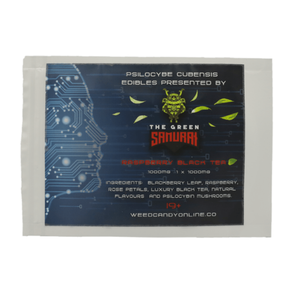The Green Samurai – Raspberry Black Tea – 1000mg | Canada Wide Weed Shop
