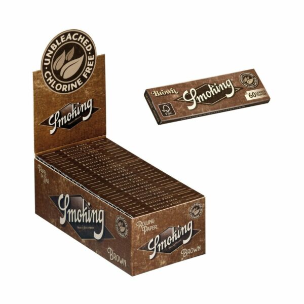 Smoking – Brown Rolling Paper – Single Wide Unbleached | Canada Wide Weed Shop