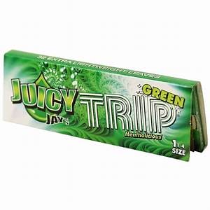 Juicy Jay’s – Hemp Papers (1.25 inch) – Green Trip | Canada Wide Weed Shop